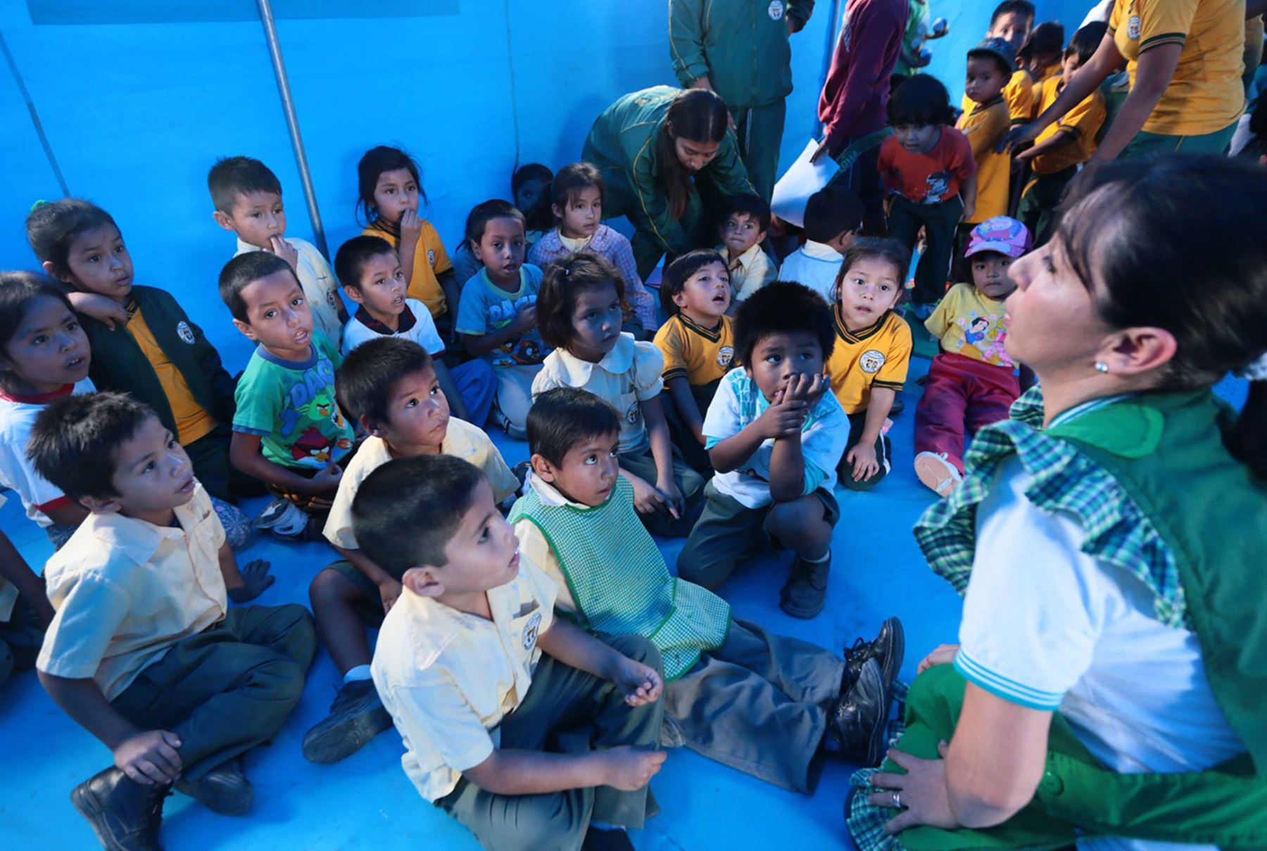 PIURA, PERÚ - AGOSTO 31. Simulacro fenómeno del Niño

Foto: ANDINA/Carlos Lezama