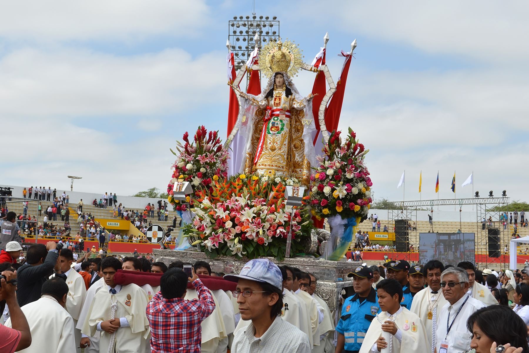 El 23 de setiembre sagrada imagen de la Virgen de Las Mercedes saldrá en recorrido procesional.
