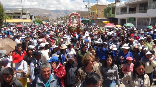 Virgen de Cocharcas. ANDINA/Pedro Tinoco