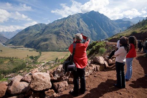 Turistas en Perú. Foto:  Cortesía