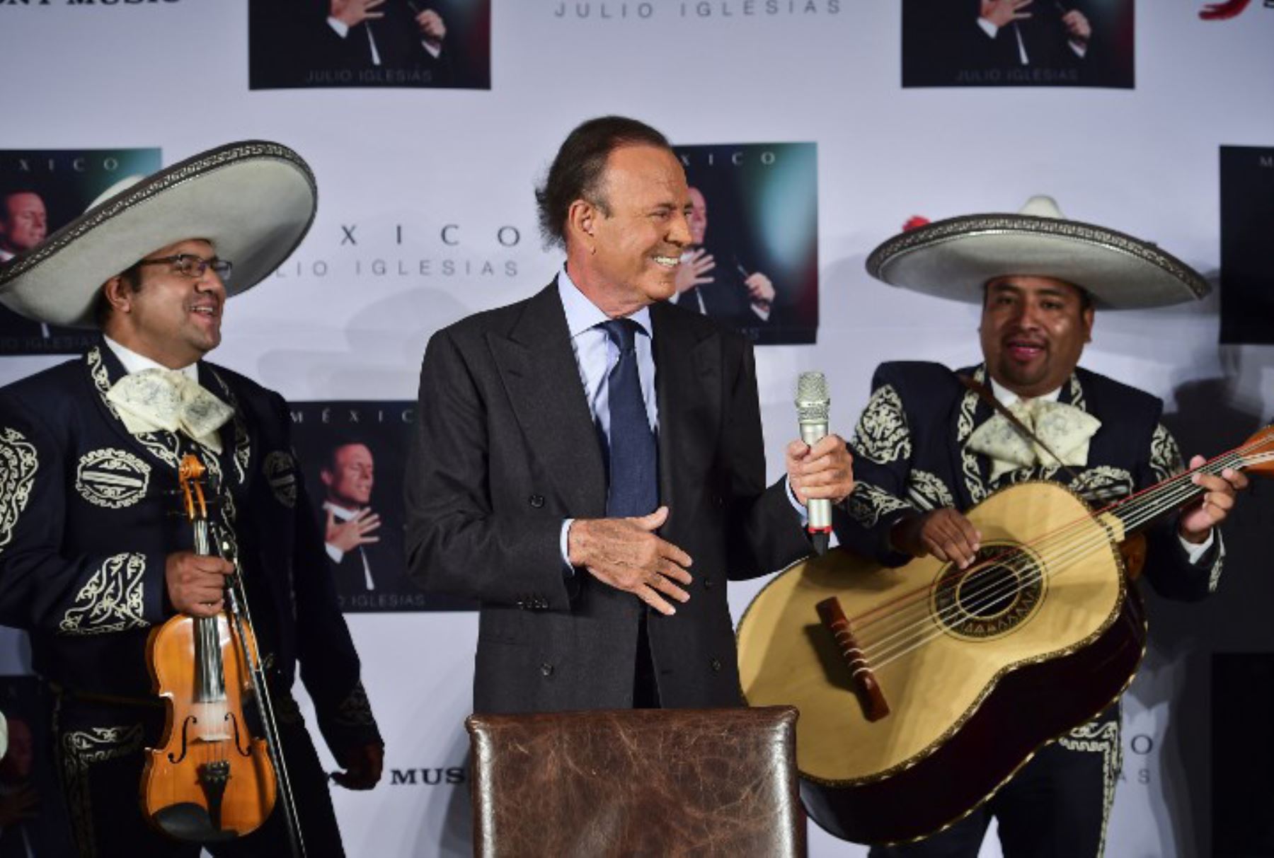 Julio Iglesias. Foto: AFP