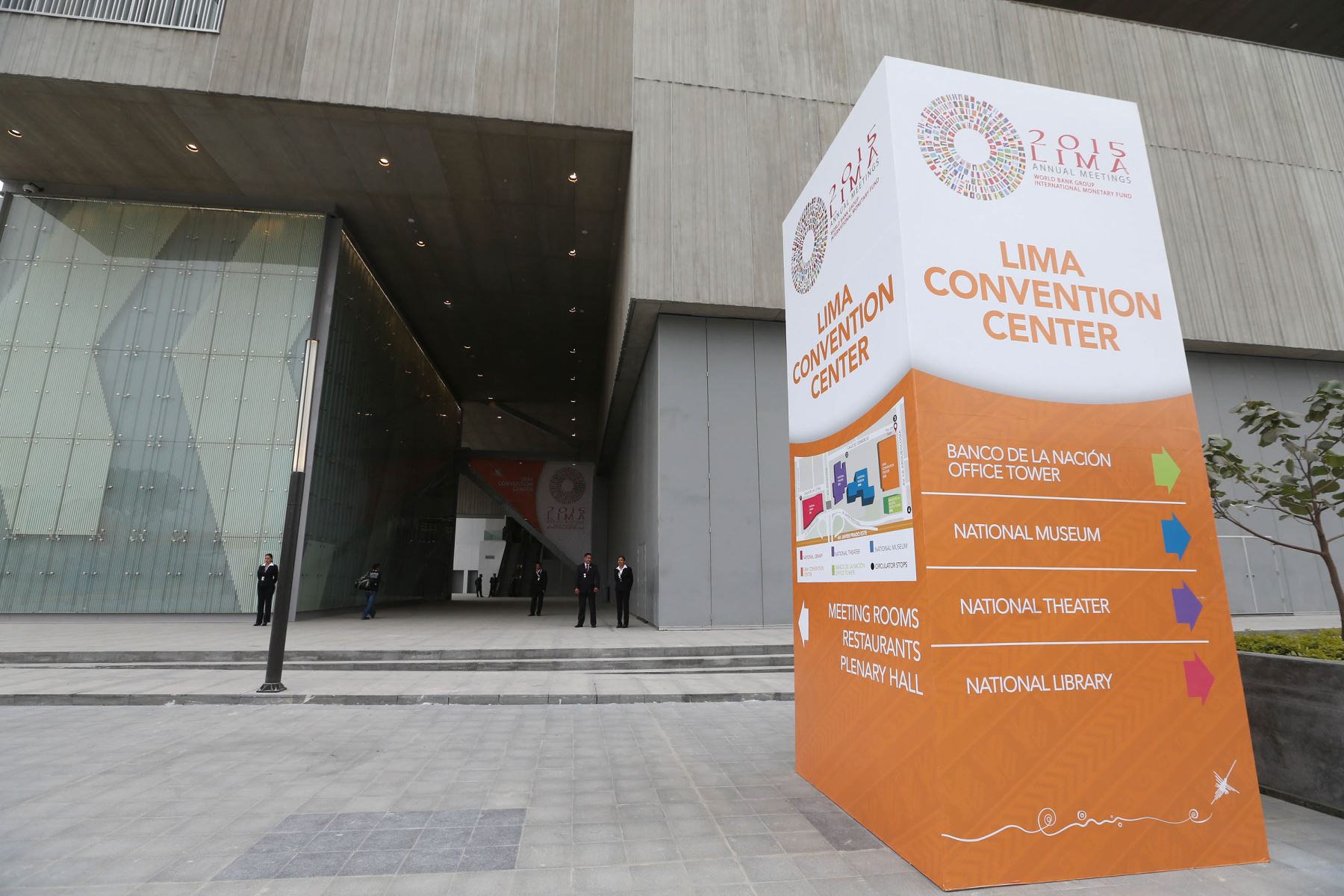 LIMA,PERÚ- OCTUBRE 05. Hoy se inicia las reuniones del Banco Mundial y FIM Internacional Foto: ANDINA/Vidal Tarqui