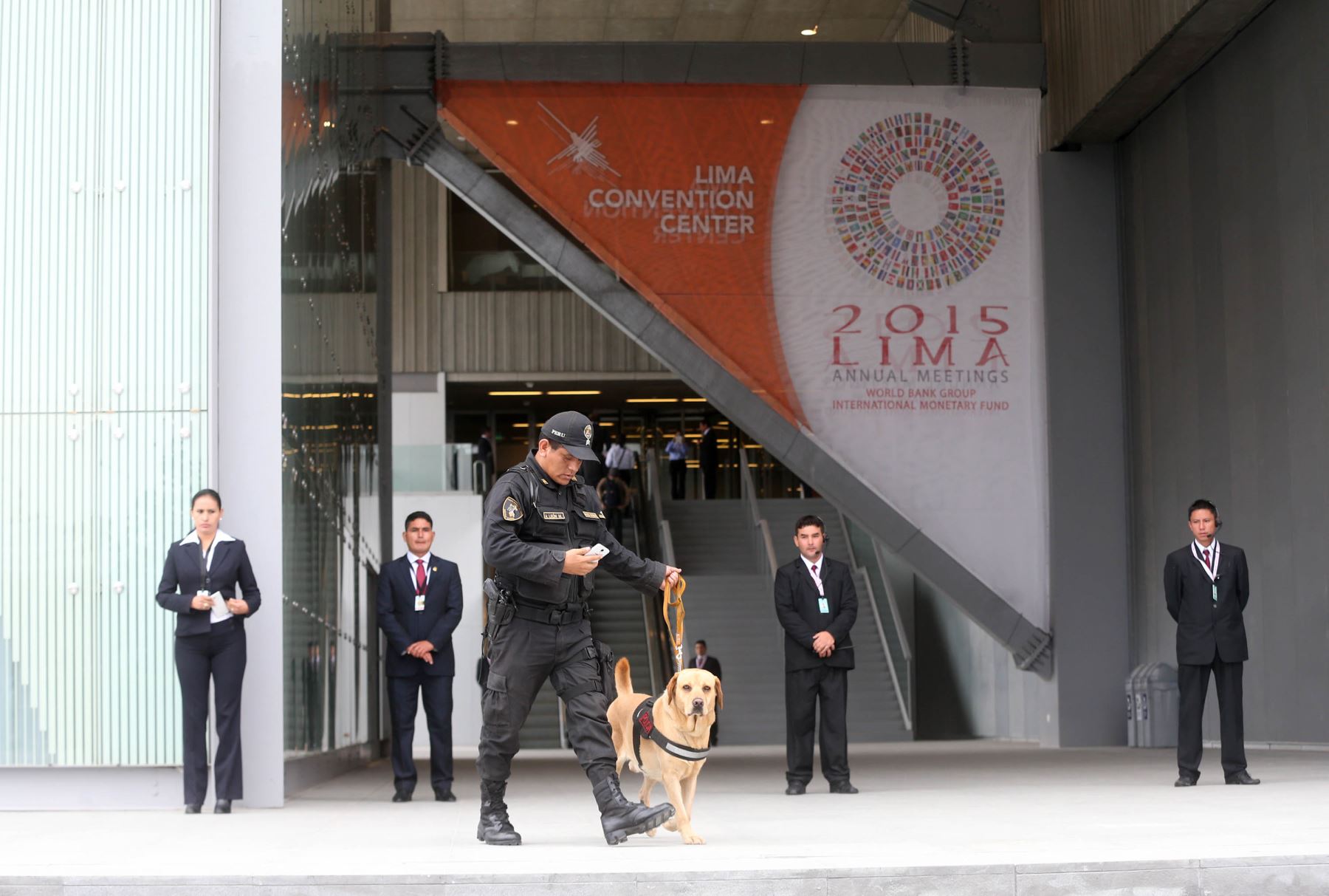 LIMA,PERÚ- OCTUBRE 05. Hoy se inicia las reuniones del Banco Mundial y FIM Internacional Foto: ANDINA/Vidal Tarqui