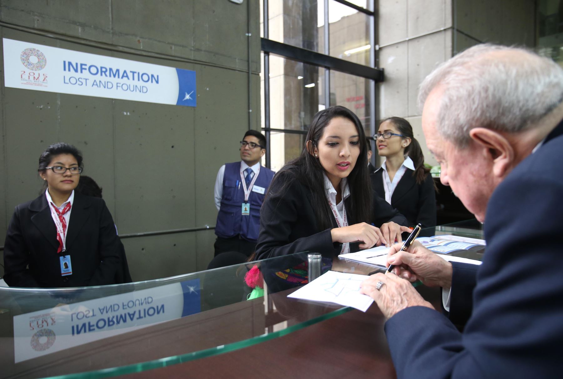 LIMA,PERÚ- OCTUBRE 05. Hoy se inicia las reuniones del Banco Mundial y FIM Internacional Foto: ANDINA/Melina Mejía