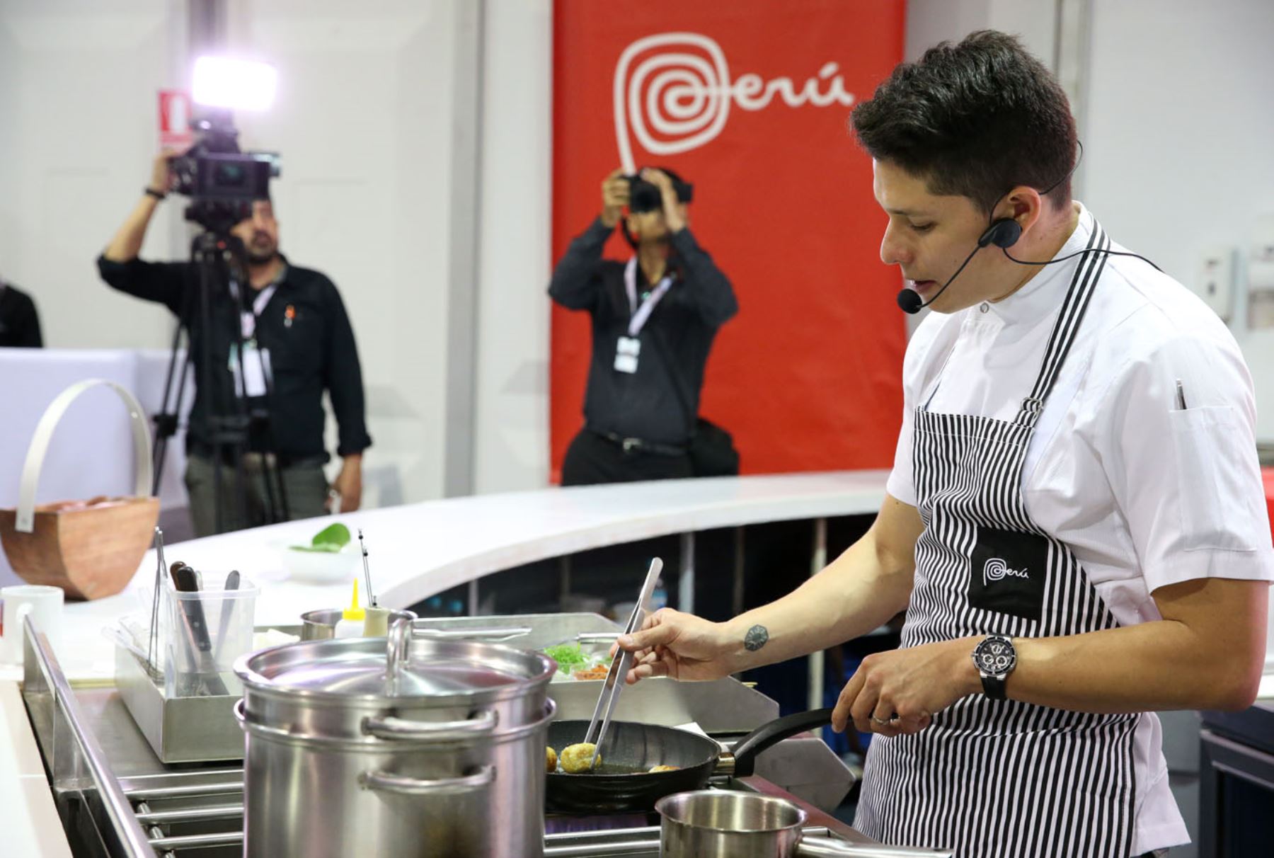 LIMA,PERÚ- OCTUBRE 05. Nuestra gastronomía y danza  presentes en  las Reuniones Anuales del Banco Mundial y FIM Internacional Foto: ANDINA/Melina Mejía