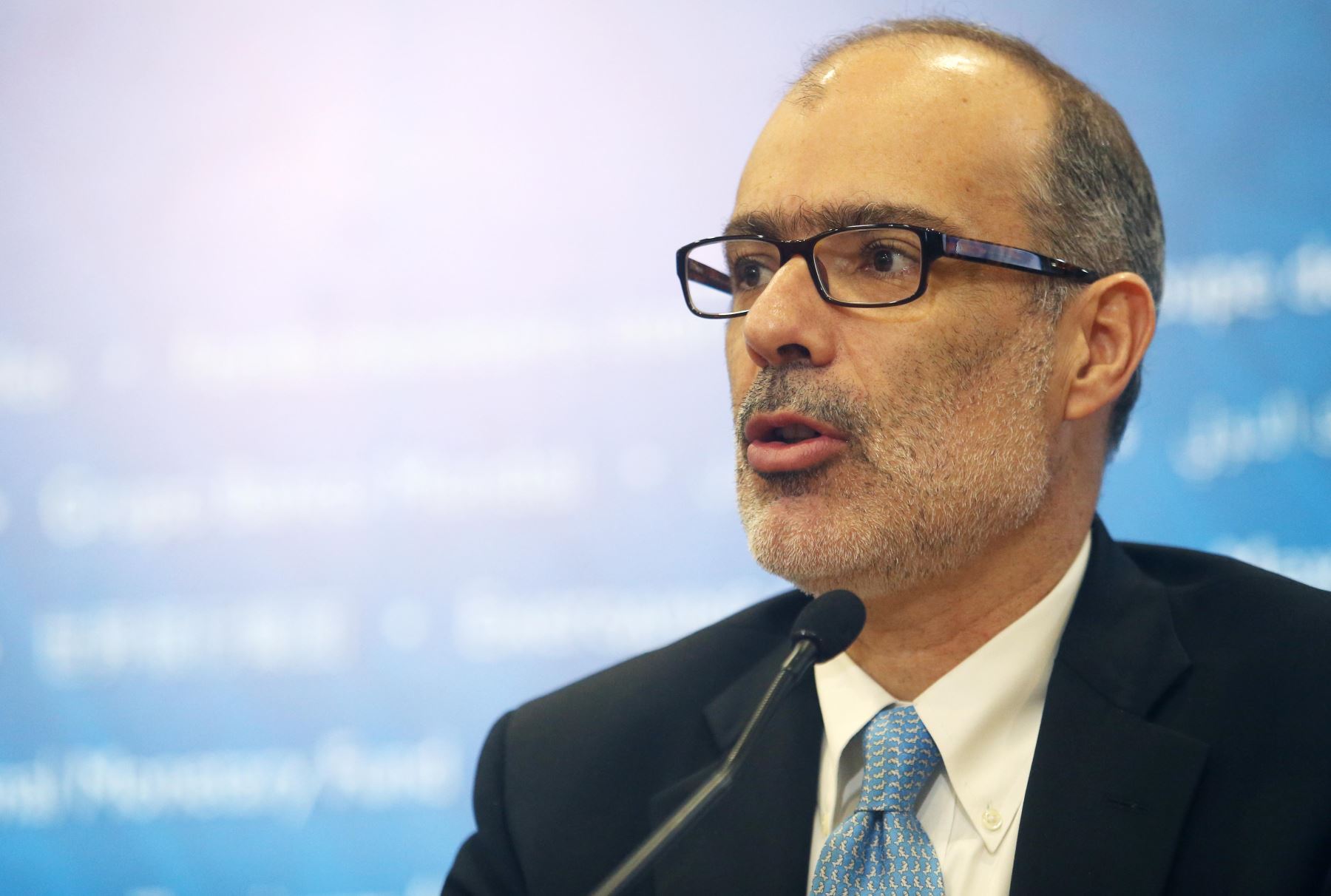 LIMA PERÚ, OCTUBRE 9. Ministro de Economia, Alonso Segura, acompañado por los ministros de economía de la Alianza del Pacifico, ofrecen conferencia de prensa. Foto: ANDINA/Melina Mejía