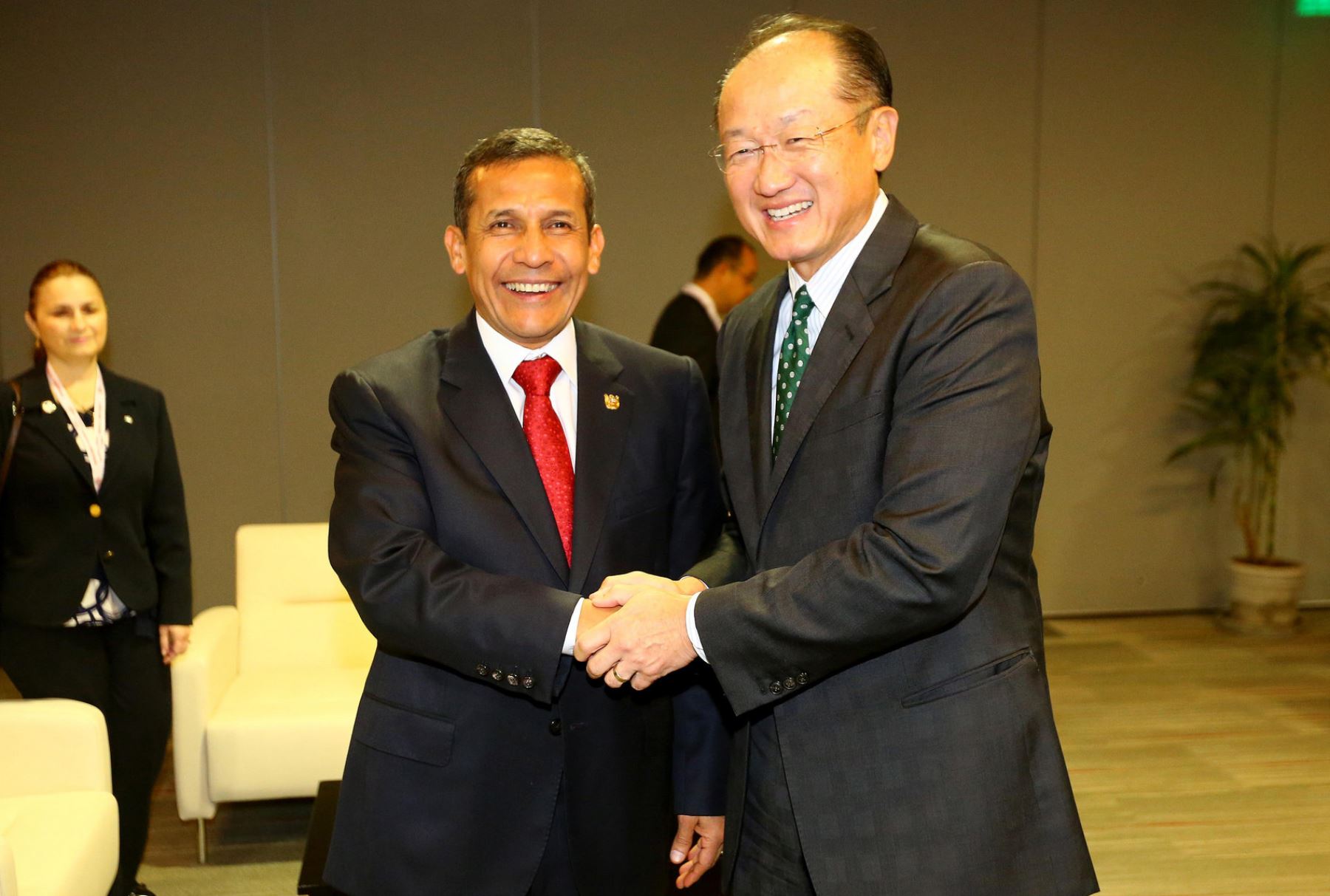Apertura de la Plenaria de la Junta de Gobernadores del BM y el FMI fue encabezada por el presidente Ollanta Humala