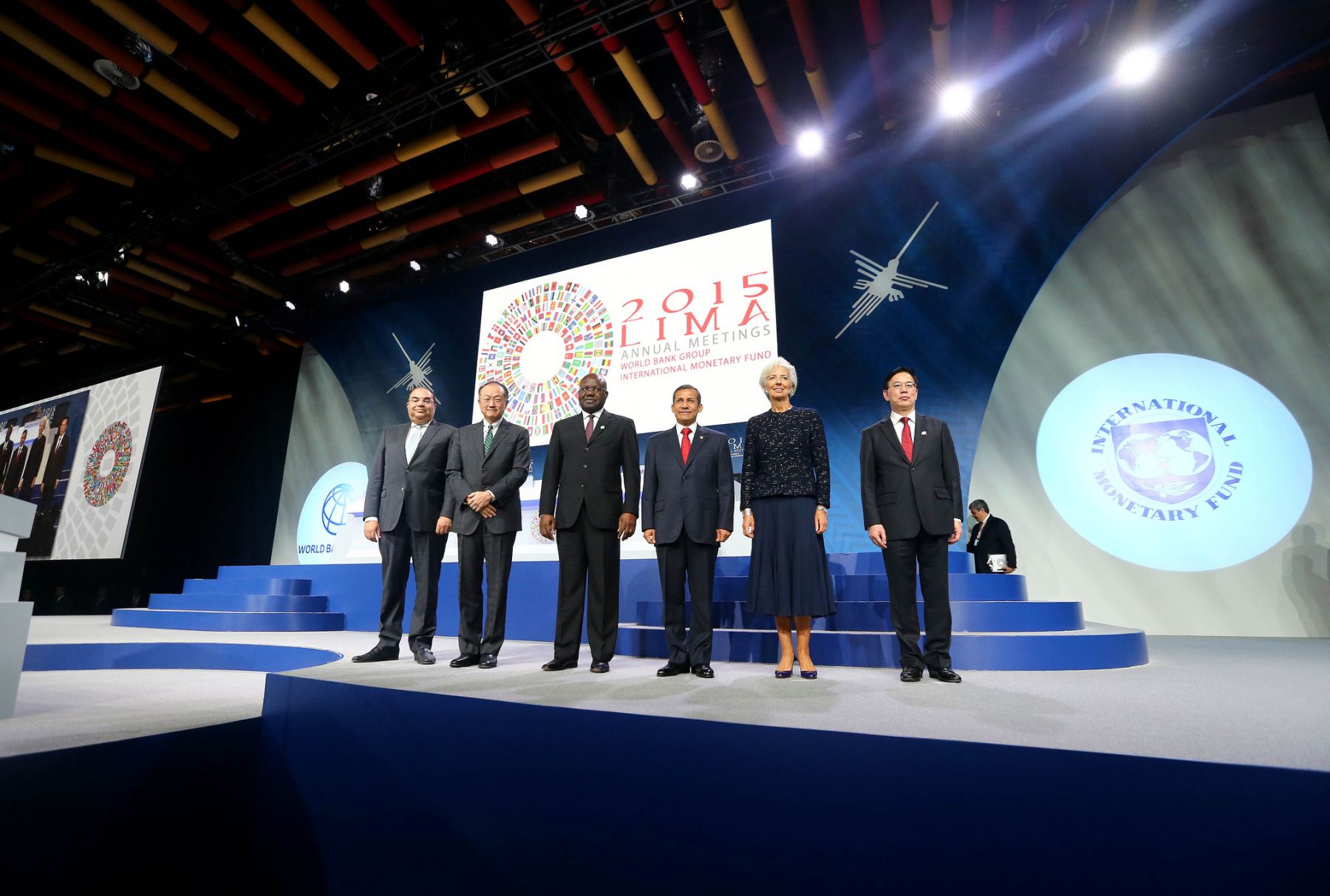 Apertura de la Plenaria de la Junta de Gobernadores del BM y el FMI fue encabezada por el presidente Ollanta Humala