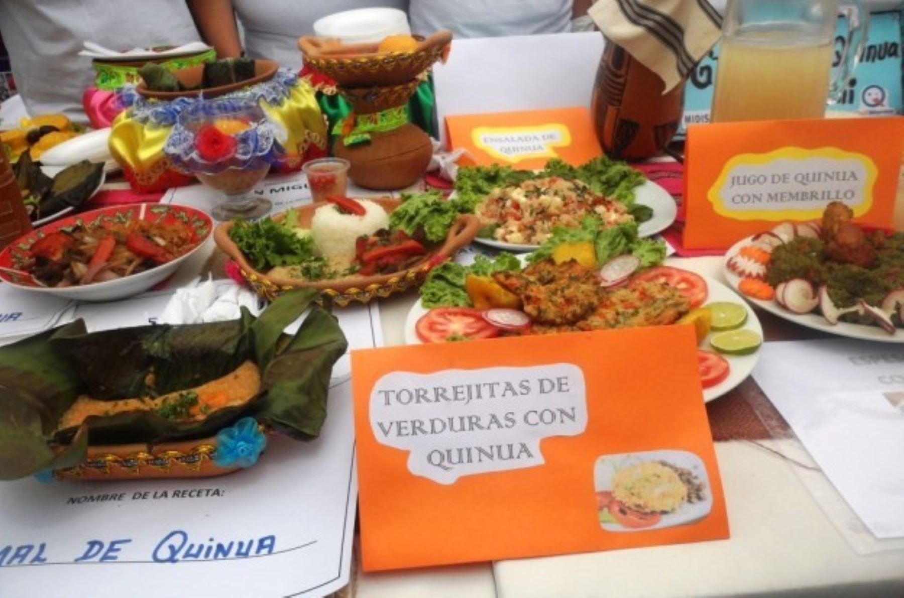 Gastronomía peruana con la quinua como ingrediente. Foto: ANDINA/Difusión.