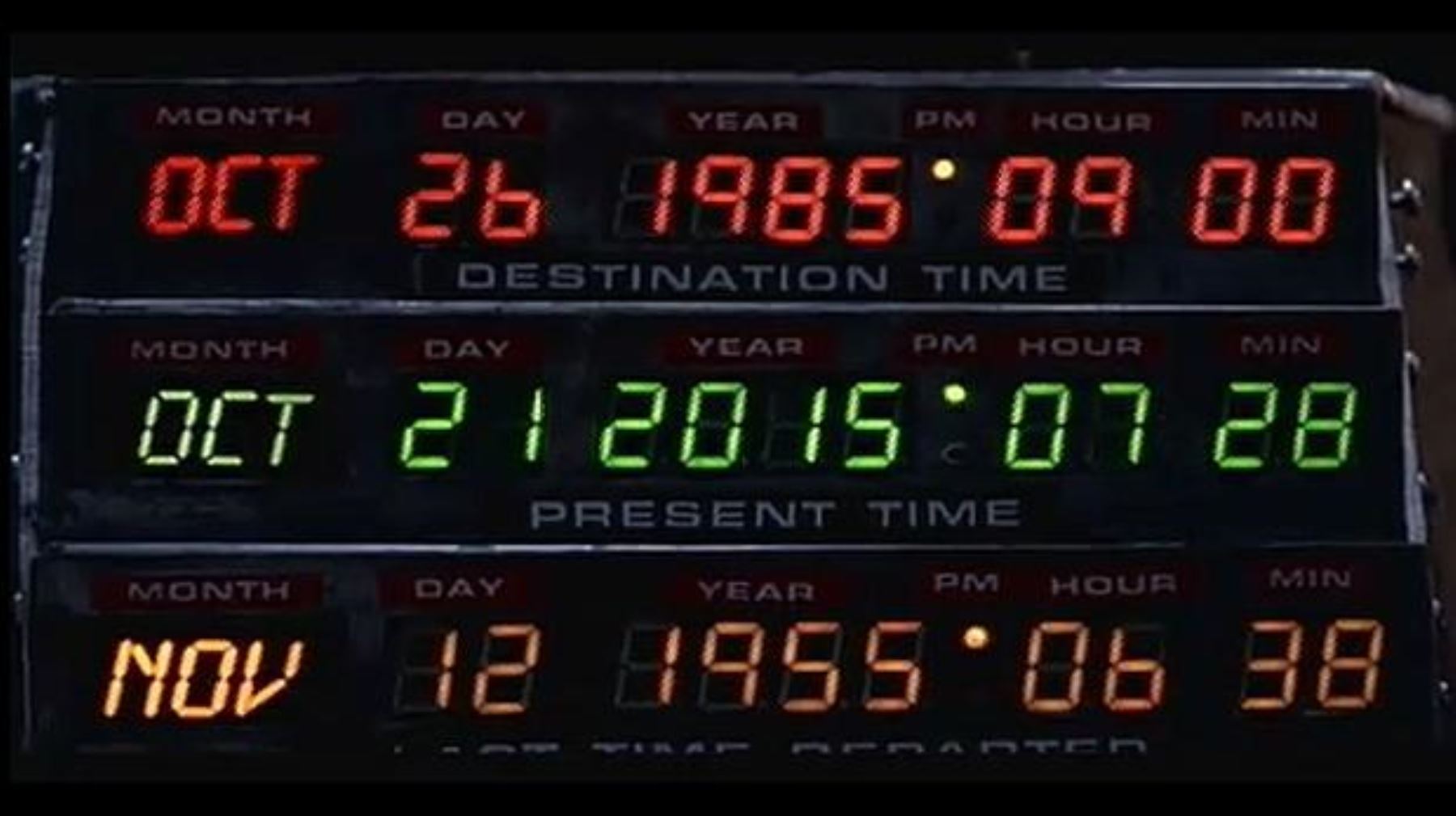 30 años después, Marty McFly en la segunda parte de la trilogía "Volver al Futuro" llega a su destino este 21 de octubre de 2015. Fuente: Youtube (Captura de video)