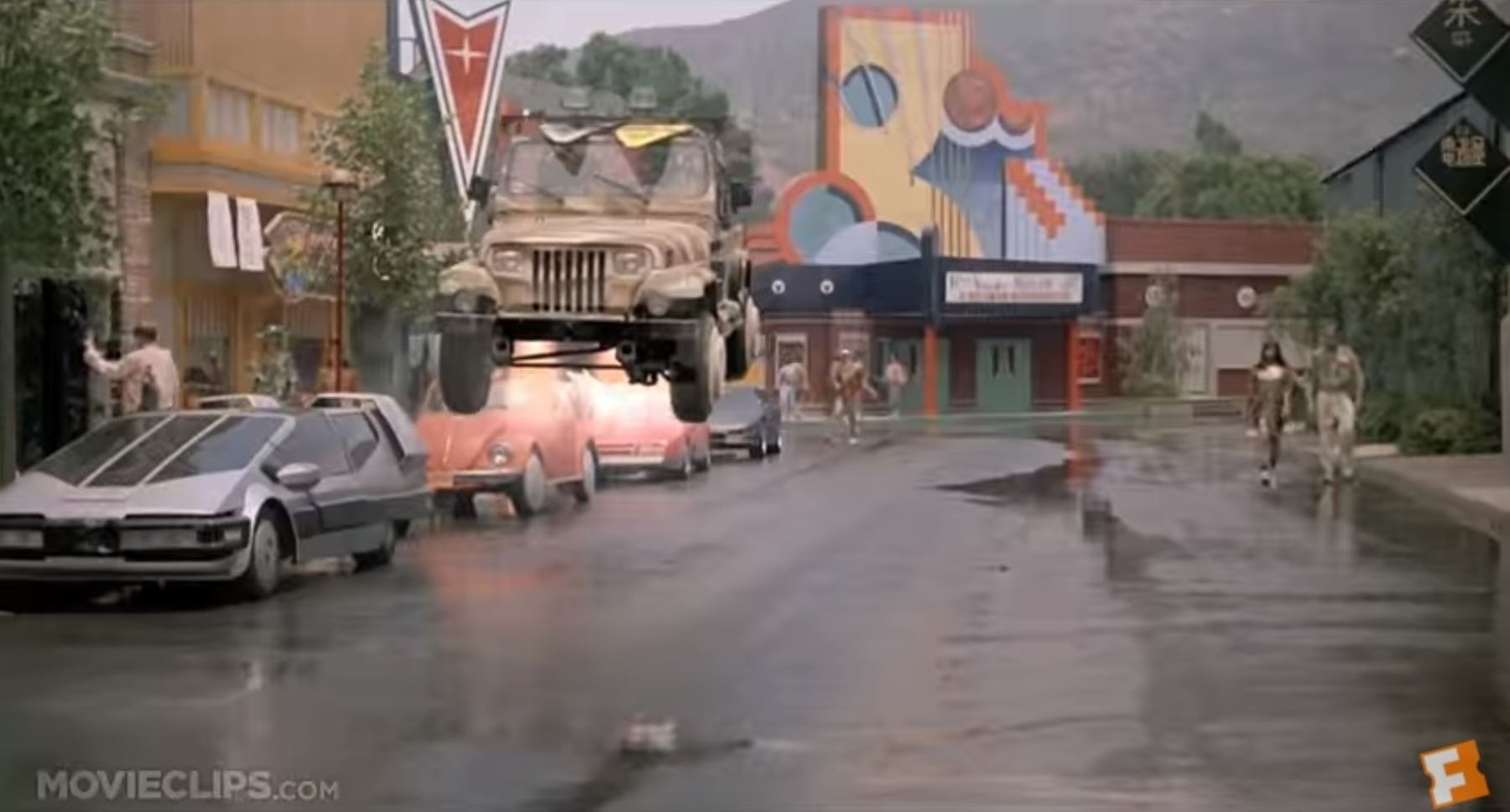 30 años después, Marty McFly en la segunda parte de la trilogía "Volver al Futuro" llega a su destino este 21 de octubre de 2015. Fuente: Youtube (Captura de video)