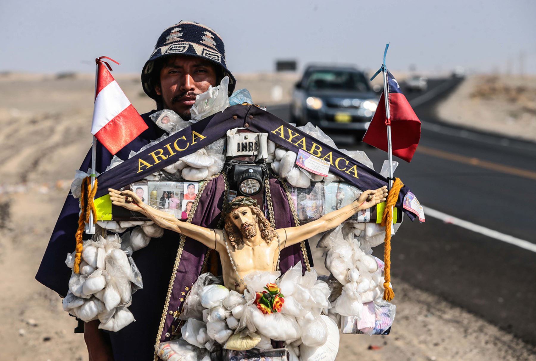 Cada año en octubre la población de Piura protagoniza la peregrinación al Santuario del Señor Cautivo de Ayabaca, una de las celebraciones más importantes de su calendario religioso. Convertida con el paso del tiempo en una manifestación cultural y de devoción cristiano- católica que identifica no solo a los piuranos sino a cada vez habitantes del Perú. ANDINA/Carlos Lezama