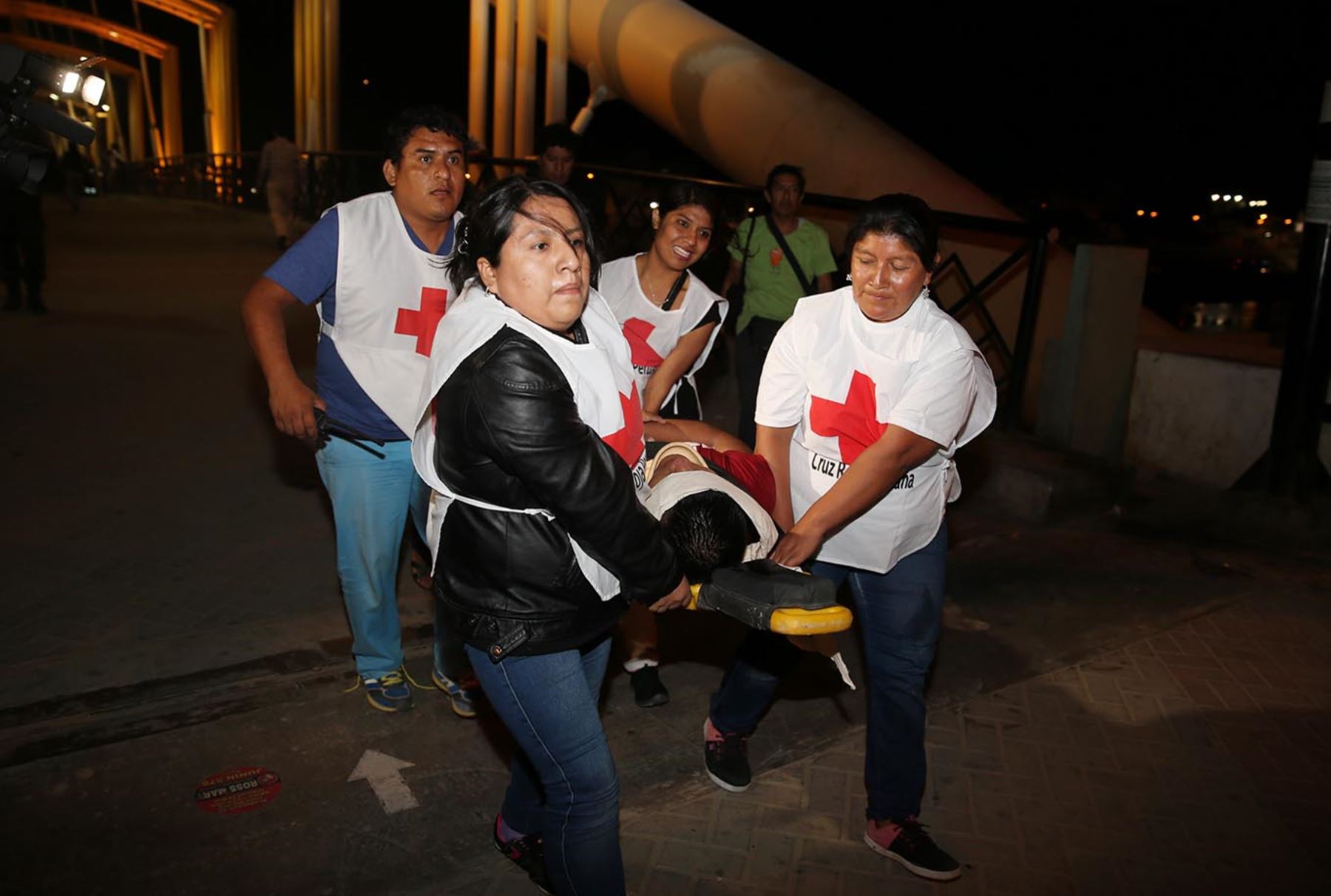 PIURA PERÚ, OCTUBRE 27.  Se realiza simulacro en Piura, ante posible fenómeno del niño. Foto: ANDINA/Melina Mejía