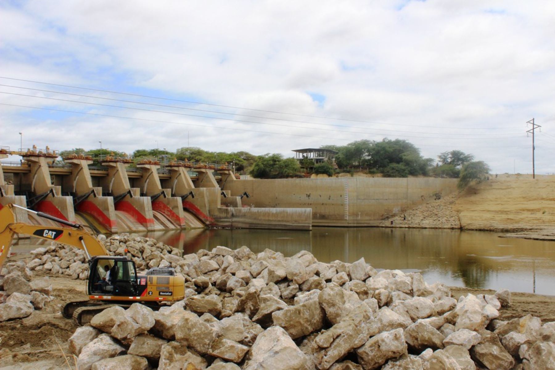 El PSI priorizará la rehabilitación de la presa Los Ejidos y de otras infraestructura hidráulicas de Piura. ANDINA