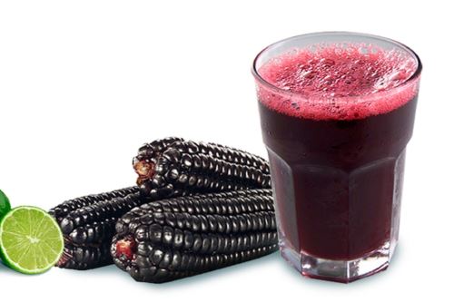 Purple corn helps prevent colon cancer and cardiovascular disease. ¨Photo: ANDINA/Difusión.