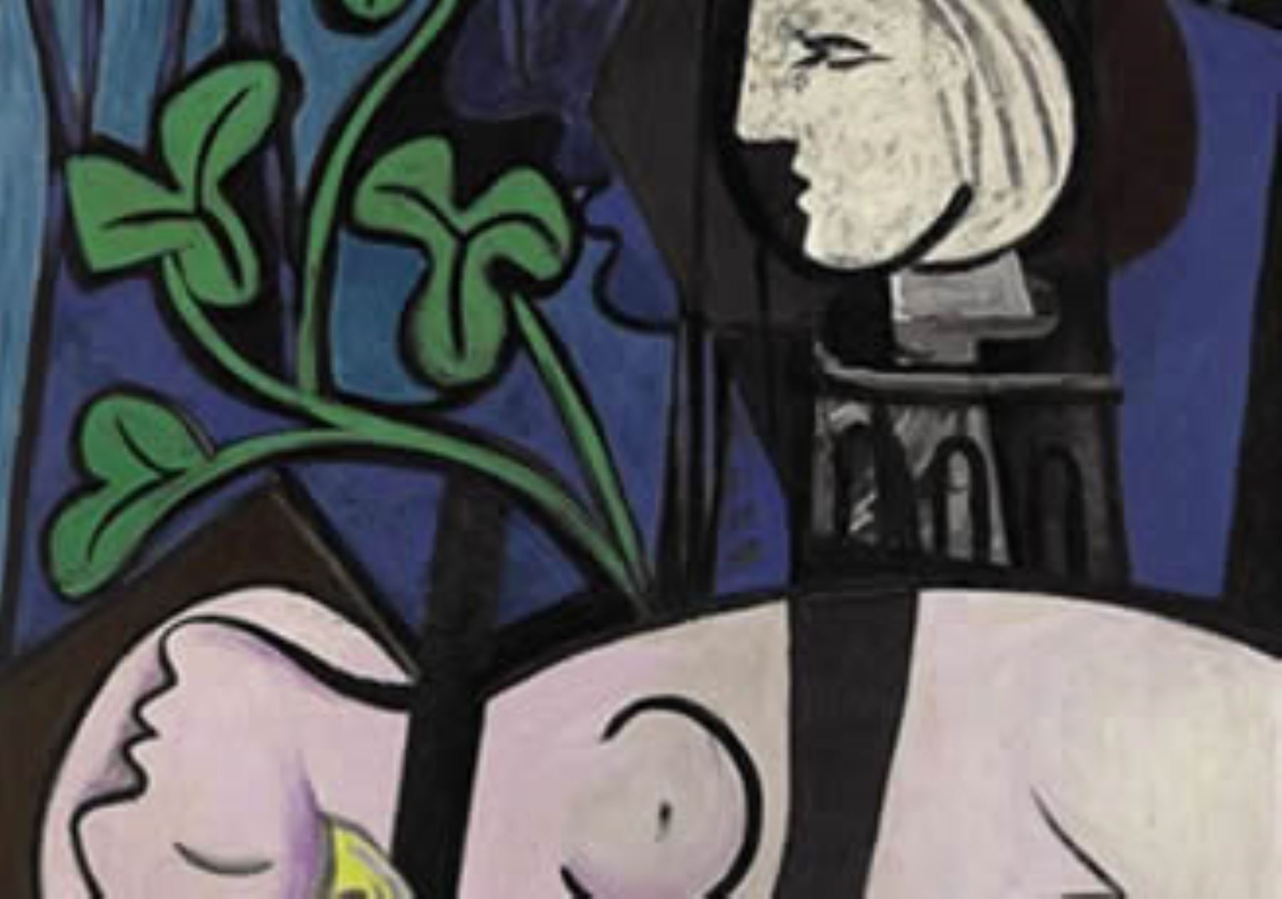 6- Pablo Picasso, "Desnudo, hojas verdes y busto", vendido por 106,48 millones de dólares el 4 de mayo de 2010 en Christie