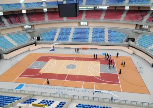 Cajamarca estrena moderno coliseo cerrado para Juegos Binacionales.