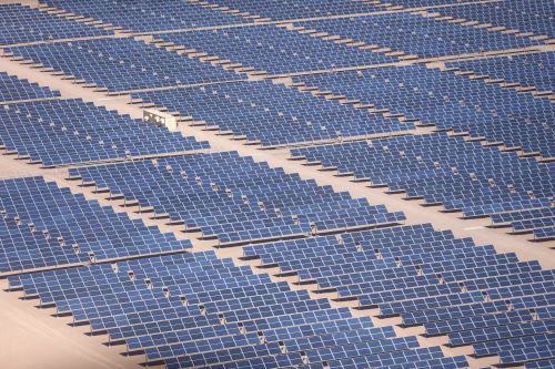 Energía fotovoltaíca. ANDINA/Prensa Presidencia