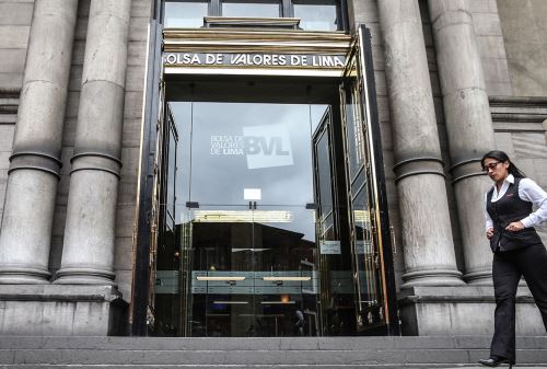 Bolsa de Valores de Lima. ANDINA/Vidal Tarqui