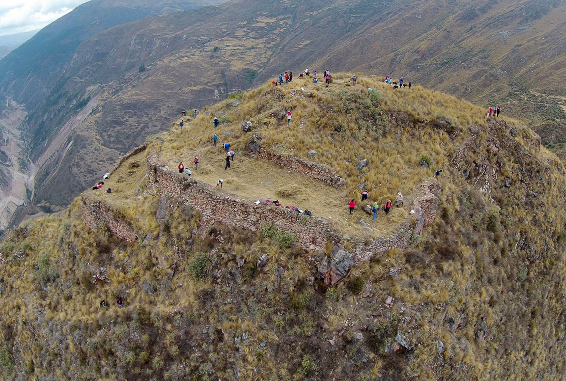 Ponen en valor sitio arqueológico de Wata en Cusco.