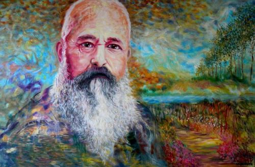 Pintor francés Claude Monet. Foto. Internet.