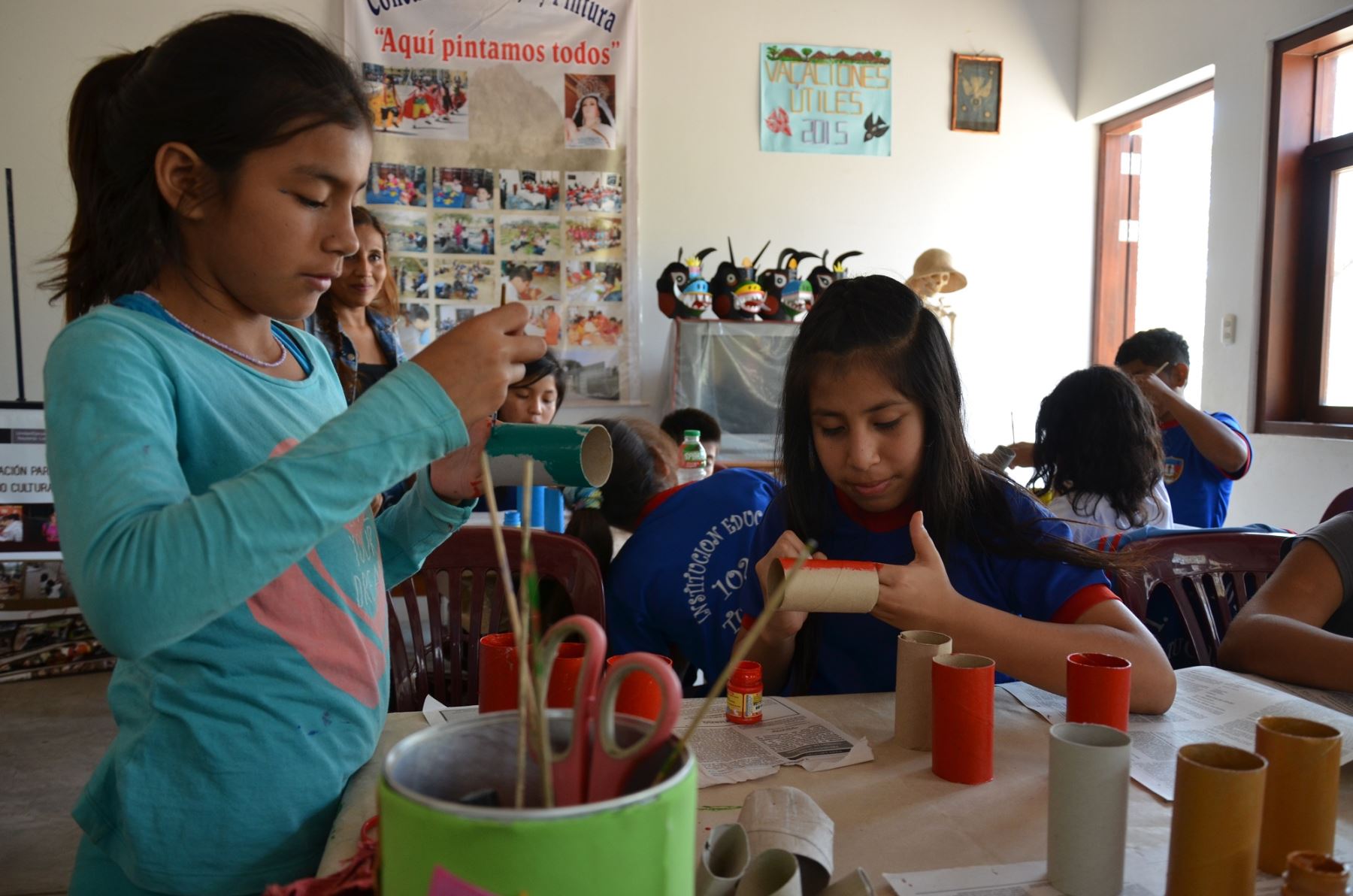 Capacitan y fortalecen la identidad cultural de los escolares de Túcume