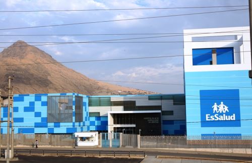 Primera víctima mortal por coronavirus en La Libertad falleció en el hospital Virgen de la Puerta de EsSalud de Trujillo. ANDINA/Difusión