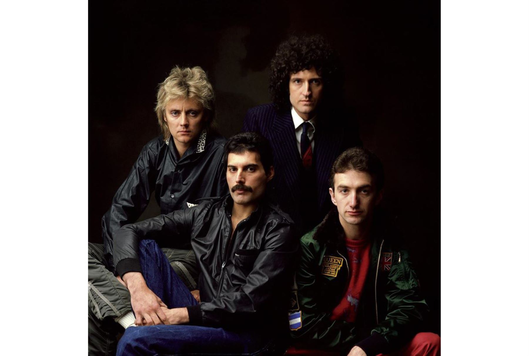 La banda británica de rock Queen,  formada en 1970 en Londres, integrada por el cantante y pianista Freddie Mercury, el guitarrista Brian May, el baterista Roger Taylor y el bajista John Deacon. Foto: Internet Medios