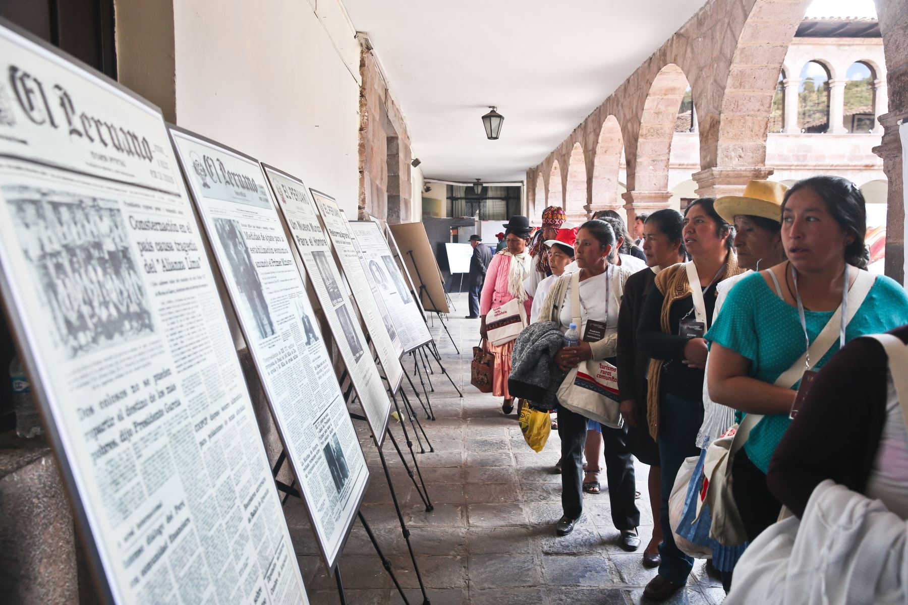 CUSCO,PERÚ-NOVIEMBRE 24. Segunda Muestra Itinerante de El Peruano en la ciudad de Cusco.Foto: ANDINA/archivo.