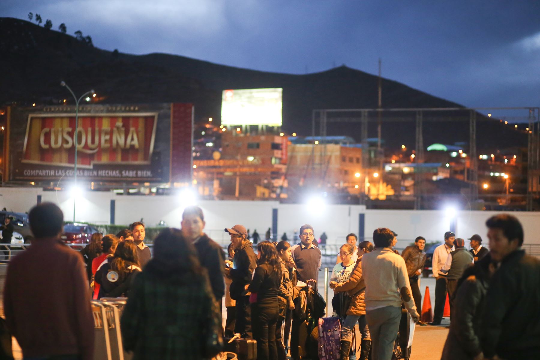 CUSCO,PERÚ-NOVIEMBRE 24.Pobladores del Cusco alertas ante movimiento sísmico Foto: ANDINA/archivo.