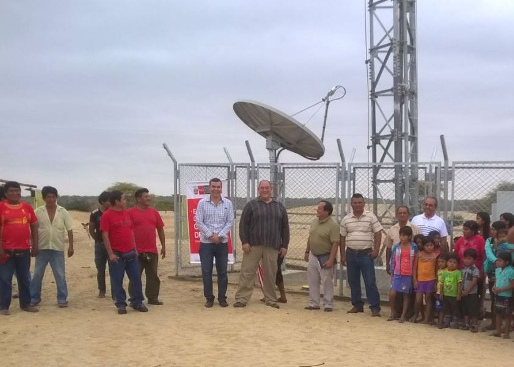 Inauguran servicio de cobertura móvil en localidades de Piura. Foto: Difusión.