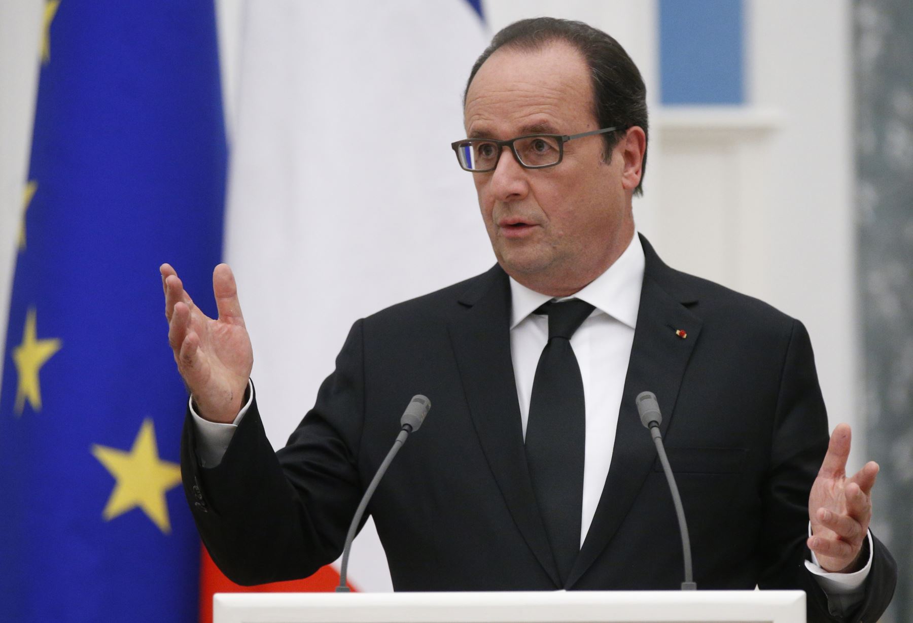 Presidente de Francia, François Hollande. AFP