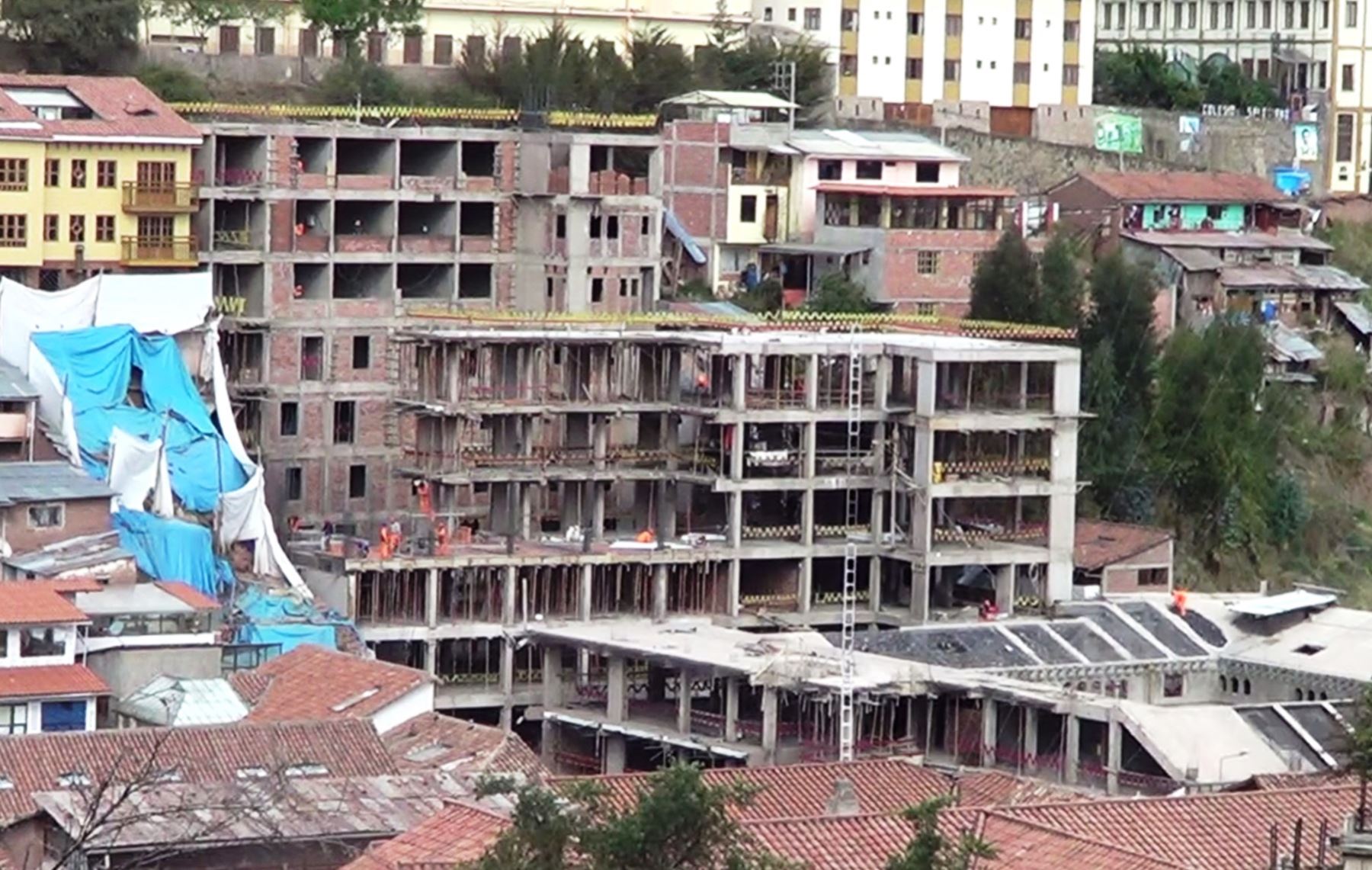 Construcción de hotel en Cusco genera controversia. ANDINA/archivo