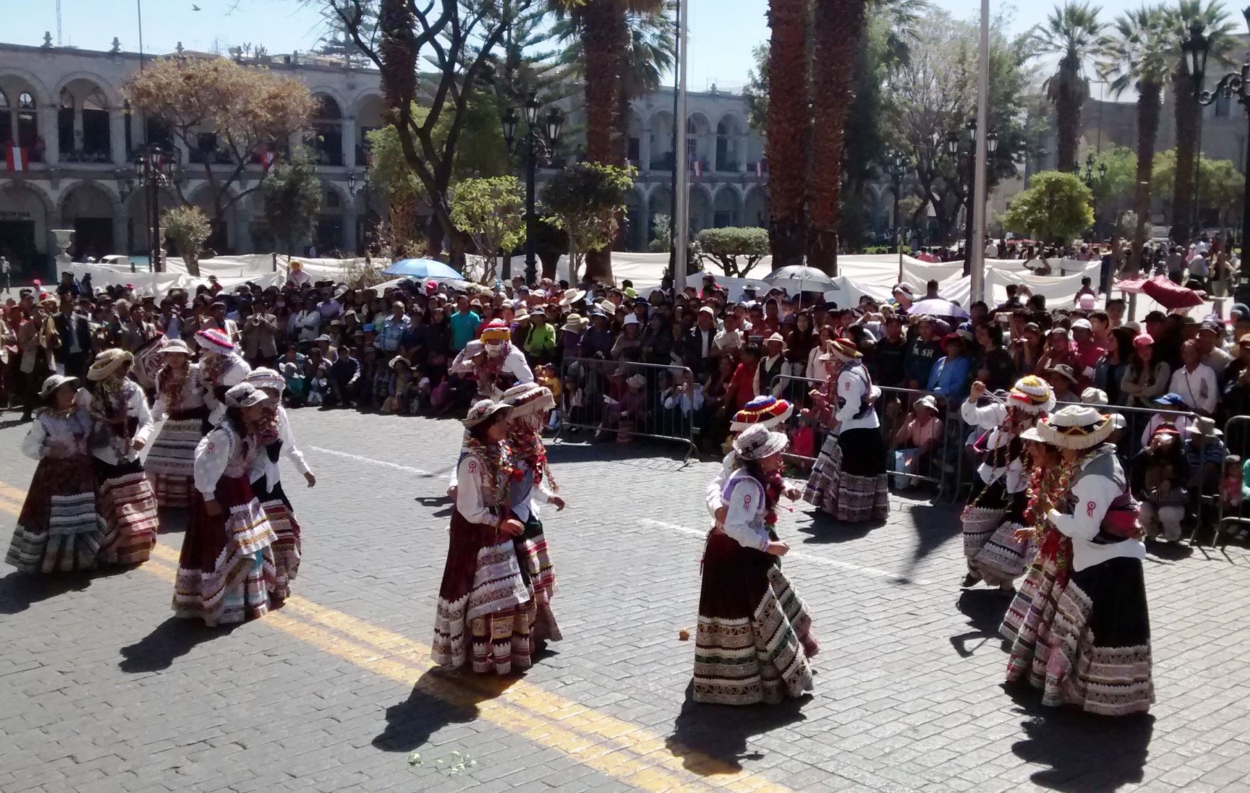 Danza del Wititi del valle del Colca, Arequipa. ANDINA