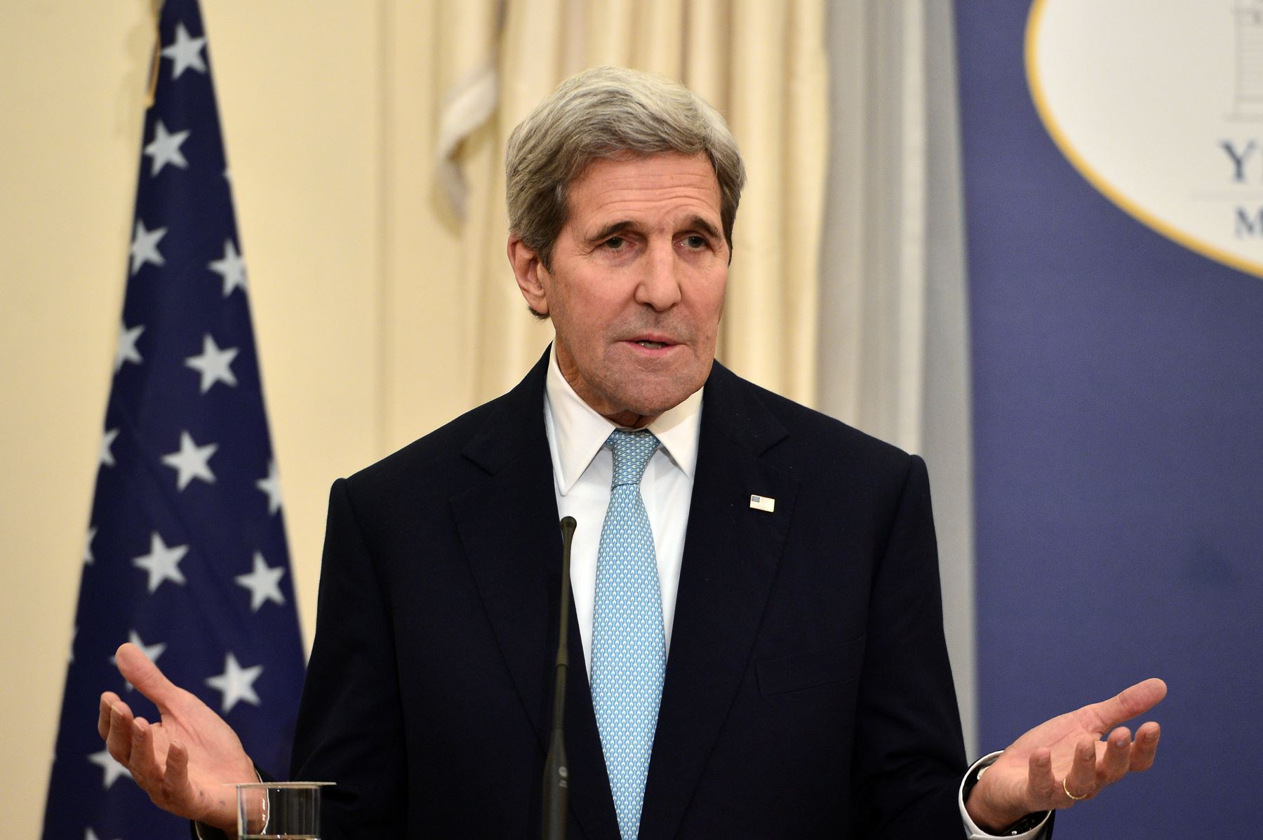Kerry aseguró que se trata de "una crisis mundial" y que "la verdadera solución (...) es poner fin lo antes posible al conflicto en Siria". Foto: AFP