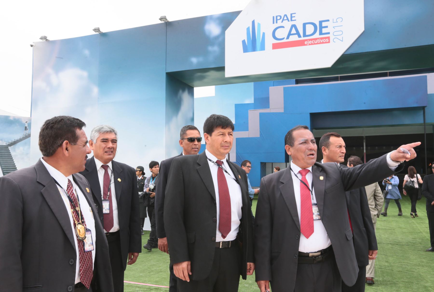 PARACAS-PERÚ, DICIEMBRE 04. Conferencia Anual de Ejecutivos (CADE) 2015 Foto: ANDINA/ Carlos Lezama