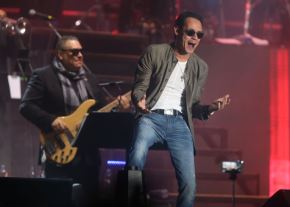 Marc Anthony will get people dancing in Lima. ANDINA/Vidal Tarqui