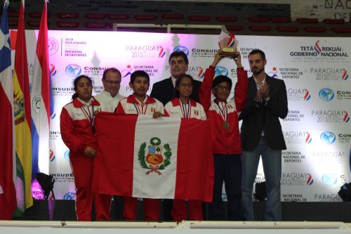 El equipo peruano obtuvo seis medallas de oro.