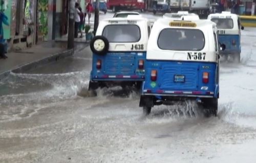 Las precipitaciones pluviales iniciarán hoy en la Selva sur, con acumulados máximos por encima de 50 milímetros por día.ANDINA/archivo