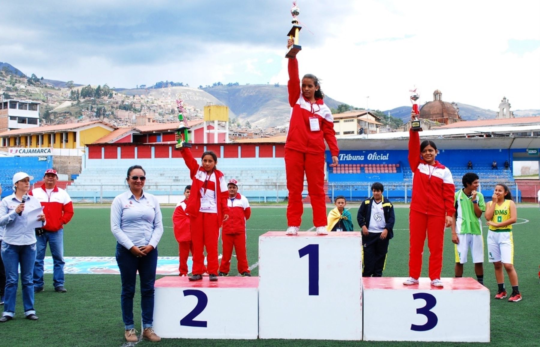 Clausuran Juegos Binacionales que se realizó con éxito en Cajamarca. ANDINA/Eduard Lozano