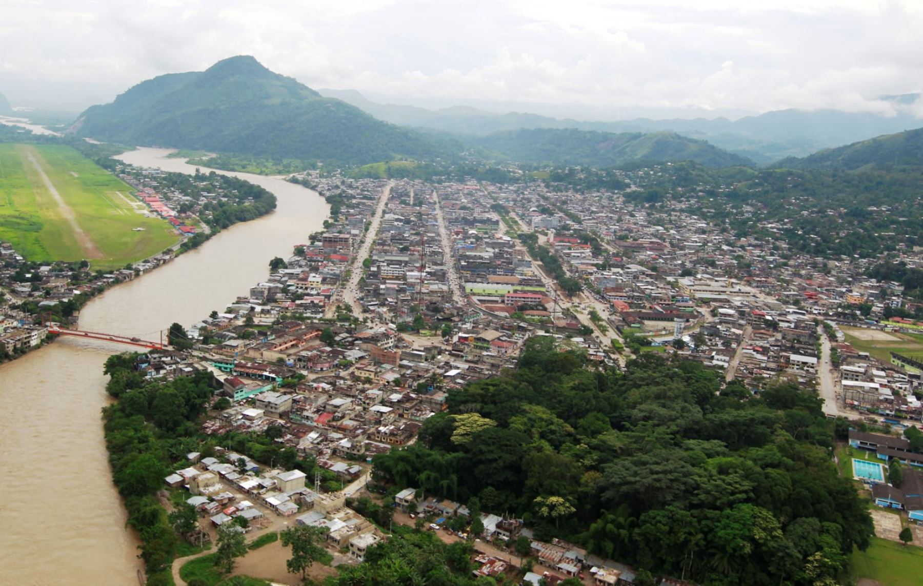 Vista panorámica de la ciudad de Huánuco. ANDINA/archivo