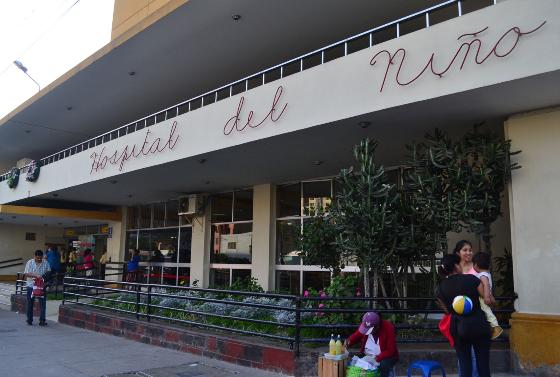 Hospital del Niño de Breña. Foto: ANDINA.