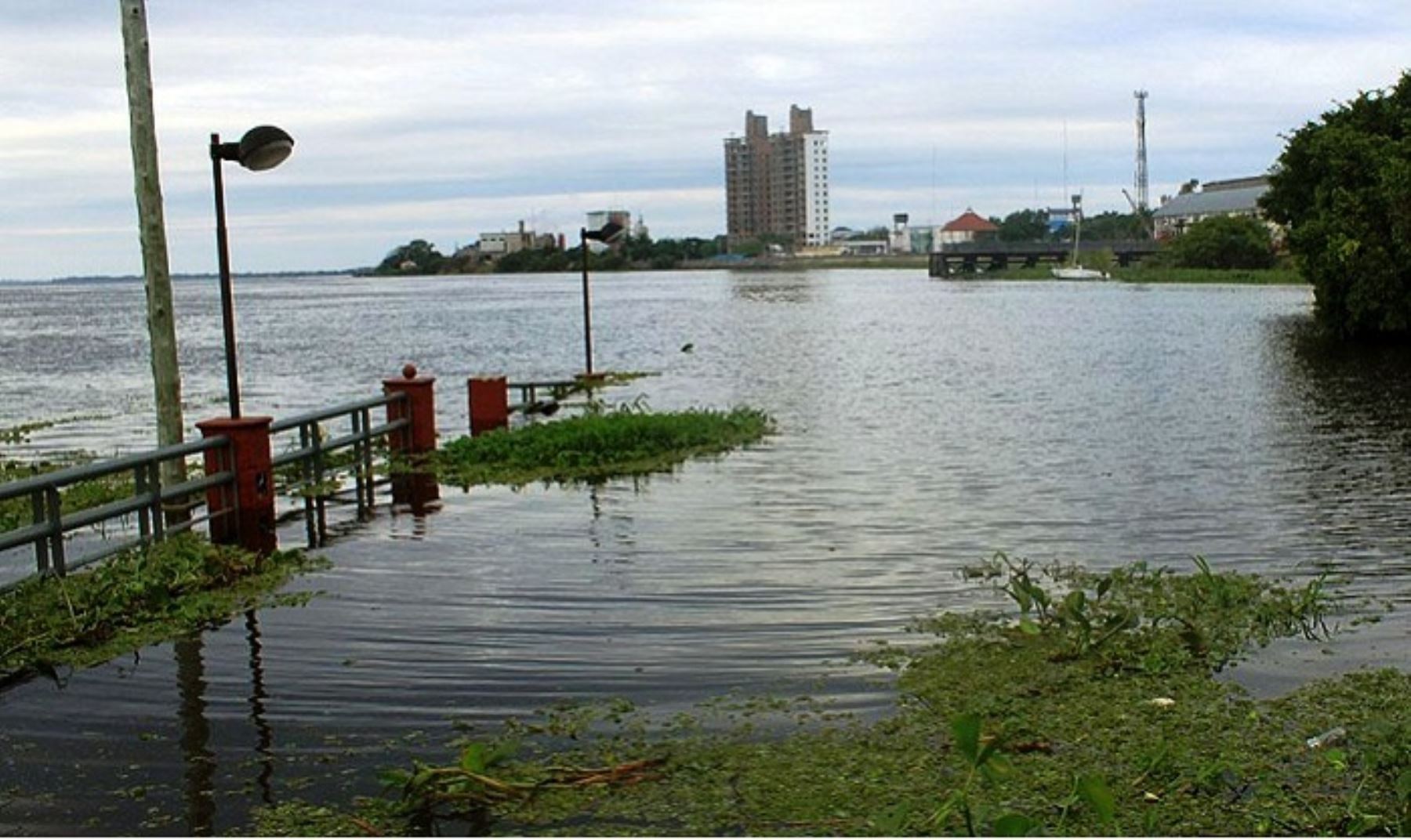 Crece río Paraguay por efecto fenómeno El Niño. ANDINA/Difusión