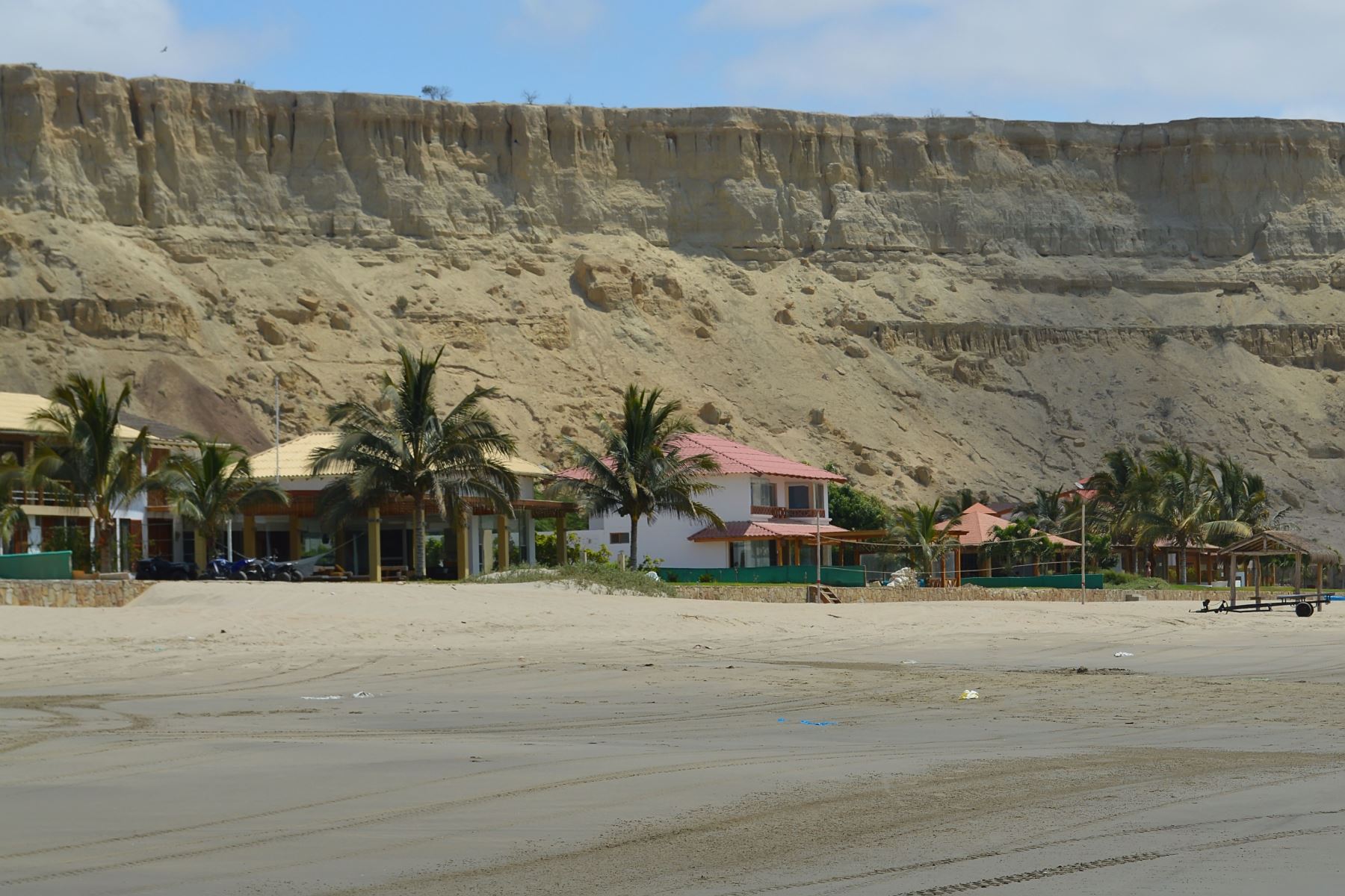 Balndeario de Colán en Piura.