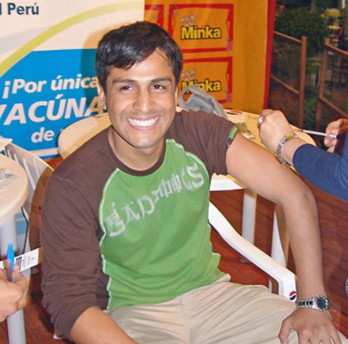 Actor peruano,Gerardo Zamora.