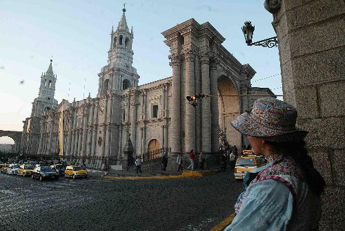 Plaza de Armas de Arequipa.Foto:  ANDINA/archivo