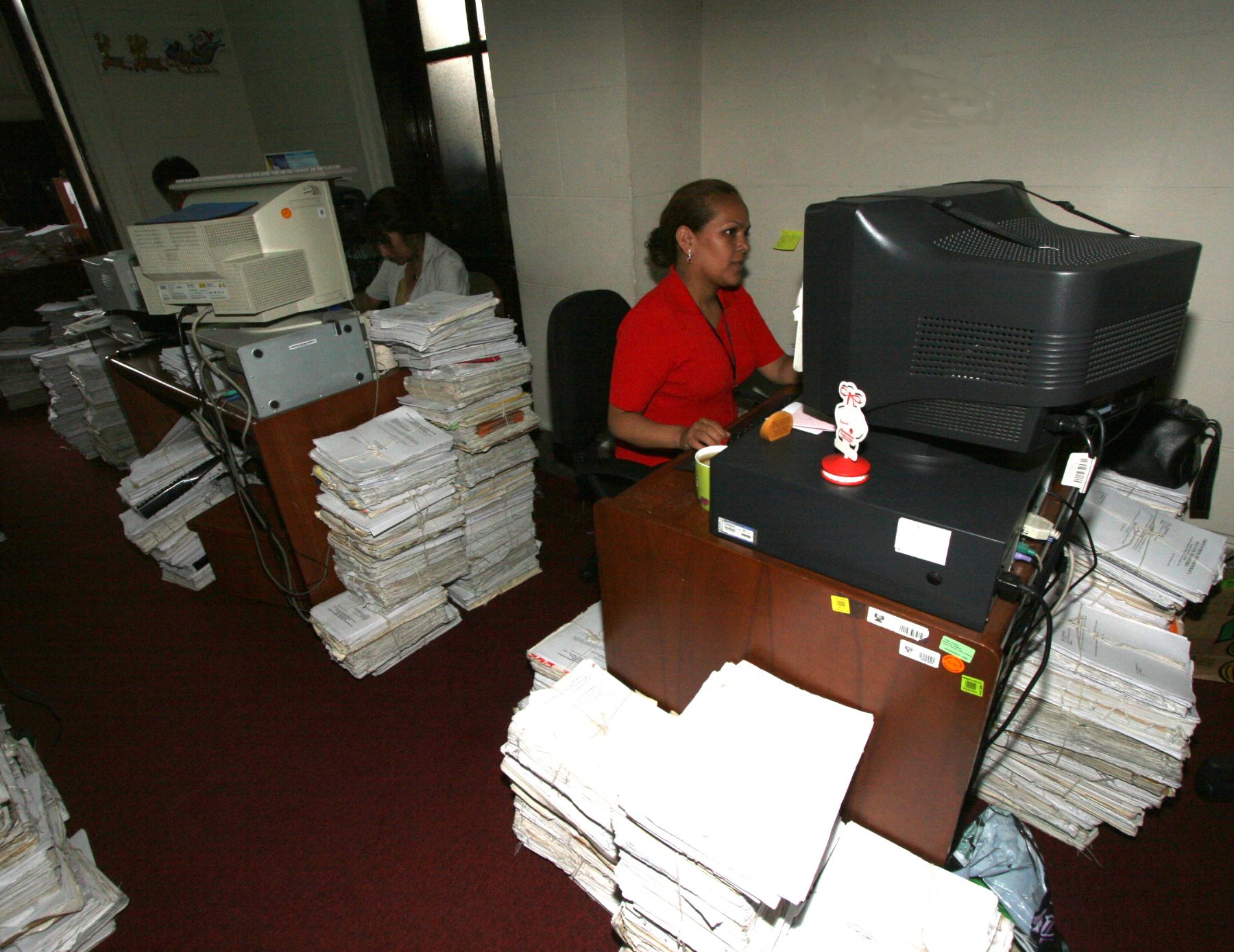Trabajadores judiciales de la Corte Superior de Lima reiniciaron sus labores desde las ocho de la mañana. Foto: ANDINA/Maritza Rosales