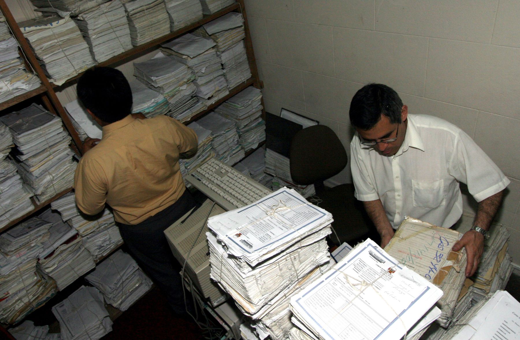 Trabajadores judiciales de la Corte Superior de Lima reiniciaron sus labores desde las ocho de la mañana. Foto: ANDINA/Maritza Rosales