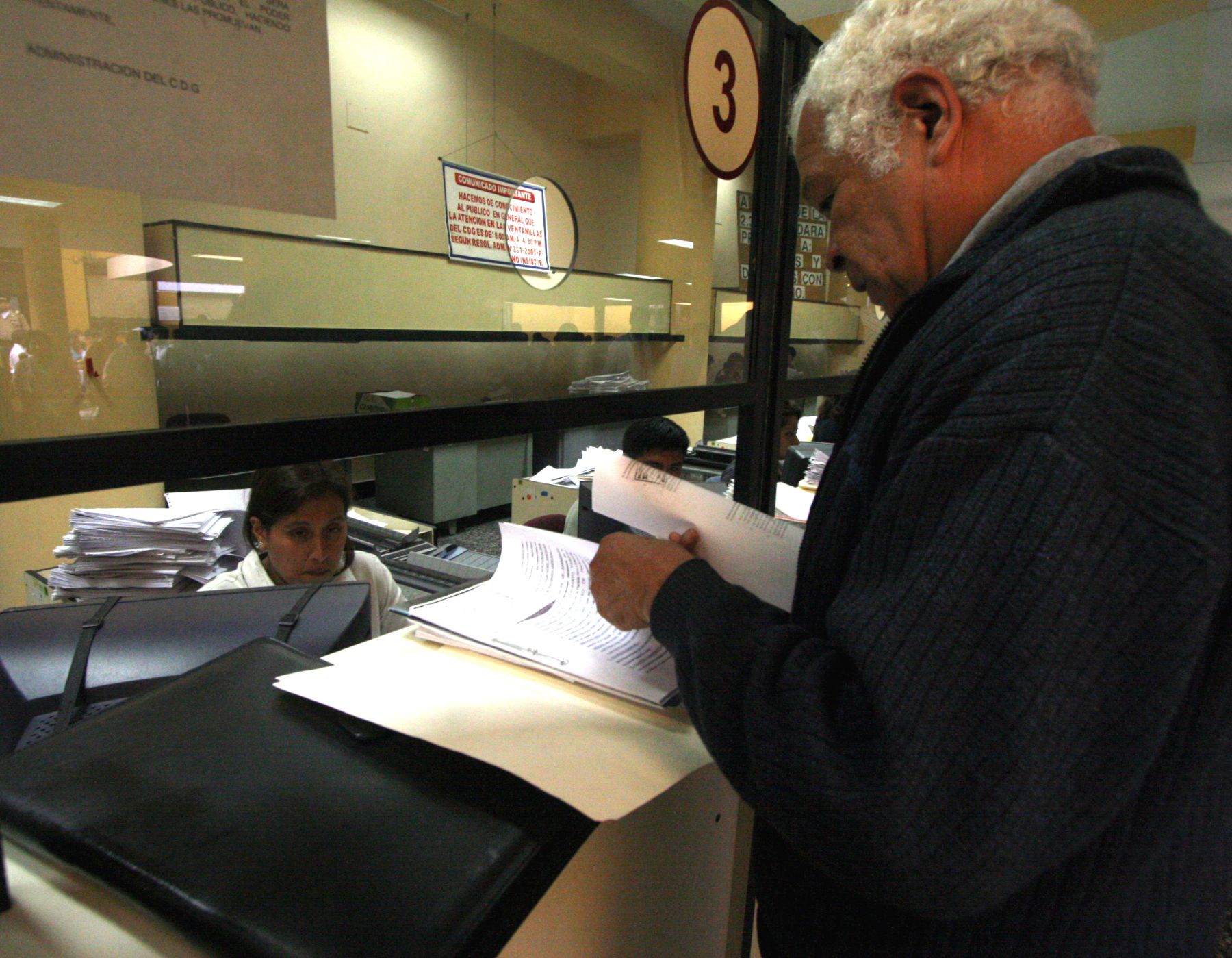 Trabajadores judiciales de la Corte Superior de Lima reiniciaron sus labores desde las ocho de la mañana. Foto: ANDINA/Maritza Rosales