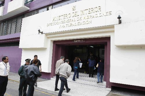 Sede de la Superintendencia de Migraciones. Foto: ANDINA/archivo.